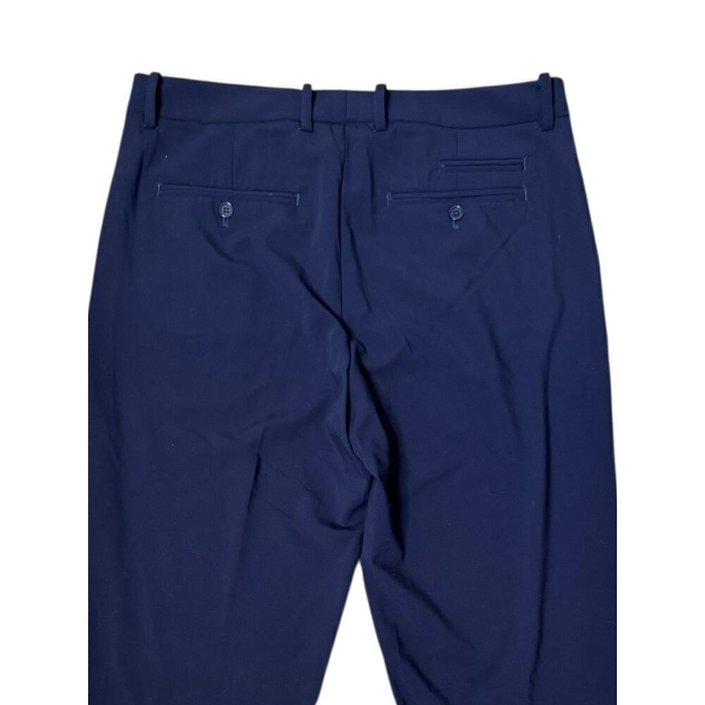 Quince NEW Mens Performance Stretch Dress Pants Slim Fit Navy Blue 32x34 - Picture 7 of 8